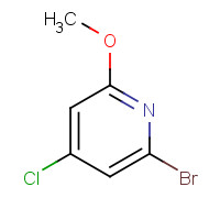 1196154-35-4 2-bromo-4-chloro-6-methoxypyridine chemical structure