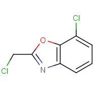 116044-87-2 7-chloro-2-(chloromethyl)-1,3-benzoxazole chemical structure
