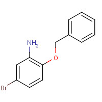 186797-58-0 5-bromo-2-phenylmethoxyaniline chemical structure