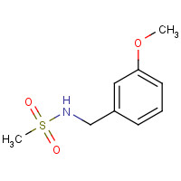 210113-88-5 N-[(3-methoxyphenyl)methyl]methanesulfonamide chemical structure