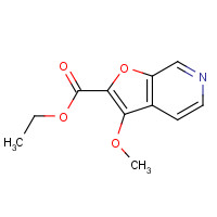 521948-13-0 ethyl 3-methoxyfuro[2,3-c]pyridine-2-carboxylate chemical structure