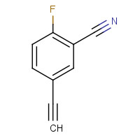 1093306-86-5 5-ethynyl-2-fluorobenzonitrile chemical structure