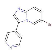 1004550-13-3 6-bromo-3-pyridin-4-ylimidazo[1,2-a]pyridine chemical structure