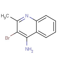 90772-21-7 3-bromo-2-methylquinolin-4-amine chemical structure