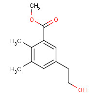 1266728-18-0 methyl 5-(2-hydroxyethyl)-2,3-dimethylbenzoate chemical structure