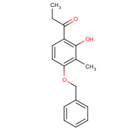 202746-32-5 1-(2-hydroxy-3-methyl-4-phenylmethoxyphenyl)propan-1-one chemical structure