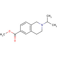 860457-98-3 methyl 2-propan-2-yl-3,4-dihydro-1H-isoquinoline-6-carboxylate chemical structure
