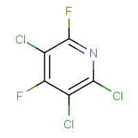 34415-31-1 2,3,5-trichloro-4,6-difluoropyridine chemical structure