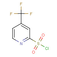 174485-71-3 4-(trifluoromethyl)pyridine-2-sulfonyl chloride chemical structure