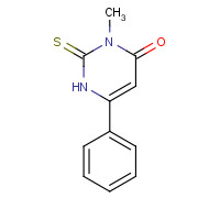 128344-06-9 3-methyl-6-phenyl-2-sulfanylidene-1H-pyrimidin-4-one chemical structure