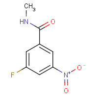 1239596-39-4 3-fluoro-N-methyl-5-nitrobenzamide chemical structure