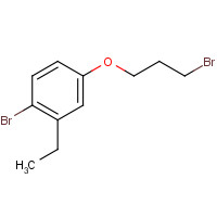 1259517-77-5 1-bromo-4-(3-bromopropoxy)-2-ethylbenzene chemical structure