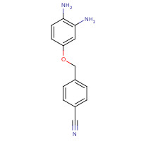 1262788-57-7 4-[(3,4-diaminophenoxy)methyl]benzonitrile chemical structure