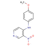 14251-87-7 N-(4-methoxyphenyl)-3-nitropyridin-4-amine chemical structure