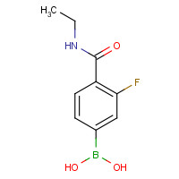 874289-12-0 [4-(ethylcarbamoyl)-3-fluorophenyl]boronic acid chemical structure