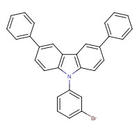 928050-07-1 9-(3-bromophenyl)-3,6-diphenylcarbazole chemical structure