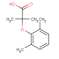 938130-37-1 2-(2,6-dimethylphenoxy)-2-methylpropanoic acid chemical structure