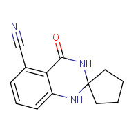 1272756-16-7 4-oxospiro[1,3-dihydroquinazoline-2,1'-cyclopentane]-5-carbonitrile chemical structure