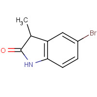 90725-49-8 5-bromo-3-methyl-1,3-dihydroindol-2-one chemical structure