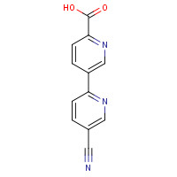 1206621-20-6 5-(5-cyanopyridin-2-yl)pyridine-2-carboxylic acid chemical structure