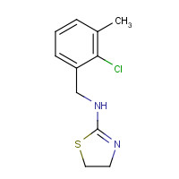 1043507-26-1 N-[(2-chloro-3-methylphenyl)methyl]-4,5-dihydro-1,3-thiazol-2-amine chemical structure