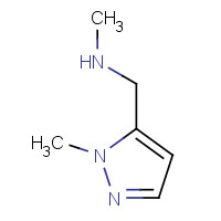 930111-04-9 N-methyl-1-(2-methylpyrazol-3-yl)methanamine chemical structure