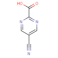 1200497-85-3 5-cyanopyrimidine-2-carboxylic acid chemical structure