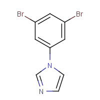 149797-66-0 1-(3,5-dibromophenyl)imidazole chemical structure