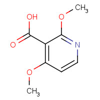 1036942-89-8 2,4-dimethoxypyridine-3-carboxylic acid chemical structure