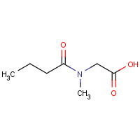162688-31-5 2-[butanoyl(methyl)amino]acetic acid chemical structure