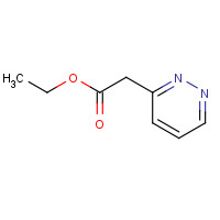 1260885-52-6 ethyl 2-pyridazin-3-ylacetate chemical structure