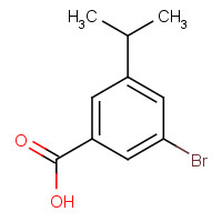 112930-39-9 3-bromo-5-propan-2-ylbenzoic acid chemical structure