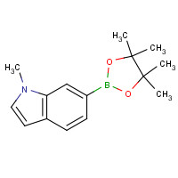 884507-19-1 1-methyl-6-(4,4,5,5-tetramethyl-1,3,2-dioxaborolan-2-yl)indole chemical structure