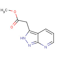 1155847-28-1 methyl 2-(2H-pyrazolo[3,4-b]pyridin-3-yl)acetate chemical structure