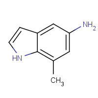 90868-09-0 7-methyl-1H-indol-5-amine chemical structure