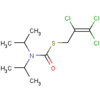 2303-17-5 S-(2,3,3-trichloroprop-2-enyl) N,N-di(propan-2-yl)carbamothioate chemical structure
