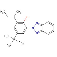 36437-37-3 2-(benzotriazol-2-yl)-6-butan-2-yl-4-tert-butylphenol chemical structure