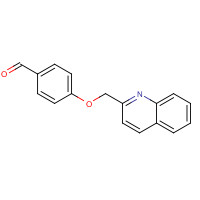 120159-59-3 4-(quinolin-2-ylmethoxy)benzaldehyde chemical structure