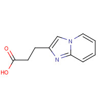 887405-28-9 3-imidazo[1,2-a]pyridin-2-ylpropanoic acid chemical structure