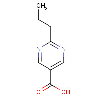 72790-17-1 2-propylpyrimidine-5-carboxylic acid chemical structure