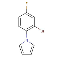 383137-41-5 1-(2-bromo-4-fluorophenyl)pyrrole chemical structure