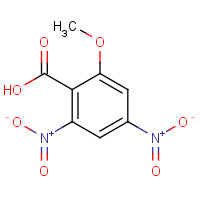 95192-63-5 2-methoxy-4,6-dinitrobenzoic acid chemical structure