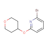 892502-16-8 2-bromo-6-(oxan-4-yloxy)pyridine chemical structure