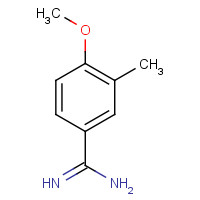 126007-97-4 4-methoxy-3-methylbenzenecarboximidamide chemical structure