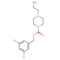 1613513-35-1 (3,5-dichlorophenyl)methyl 4-(2-aminoethyl)piperazine-1-carboxylate chemical structure