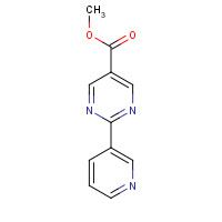 933988-19-3 methyl 2-pyridin-3-ylpyrimidine-5-carboxylate chemical structure