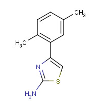 101967-39-9 4-(2,5-dimethylphenyl)-1,3-thiazol-2-amine chemical structure