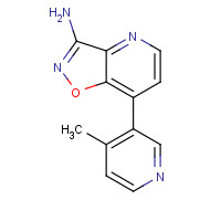 1428881-95-1 7-(4-methylpyridin-3-yl)-[1,2]oxazolo[4,5-b]pyridin-3-amine chemical structure