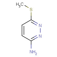 39539-67-8 6-methylsulfanylpyridazin-3-amine chemical structure