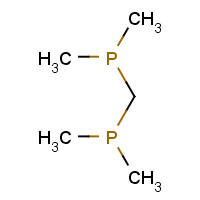 64065-08-3 dimethylphosphanylmethyl(dimethyl)phosphane chemical structure